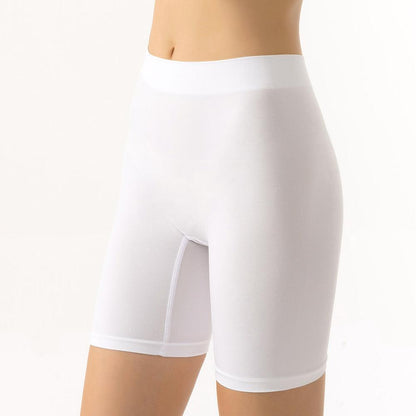 Plus Size High-Waist Seamless Leggings White Infinite Avenue