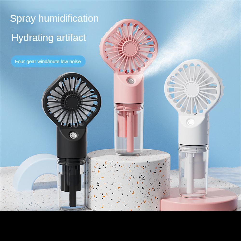 Portable USB Mist Fan with Humidifier and Strong Spray - Infinite Avenue