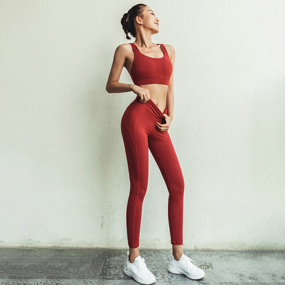 Women’s Comfort-Fit Sports Wear for Workouts Red Infinite Avenue