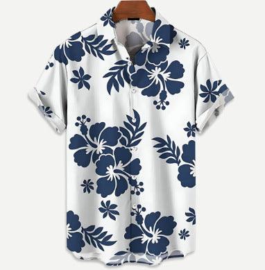 Vacation Casual Beach Style Short Sleeve Men - Infinite Avenue