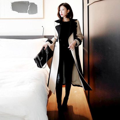 Women’s Fashionable Mid-Length Woolen Coat Infinite Avenue