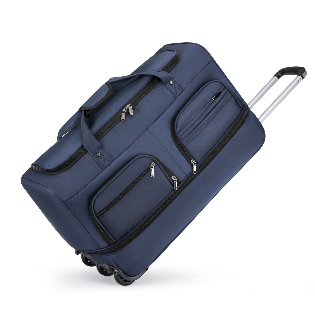 Plus-sized Capacity Travel Bag Multifunctional Folding Dark Blue Infinite Avenue