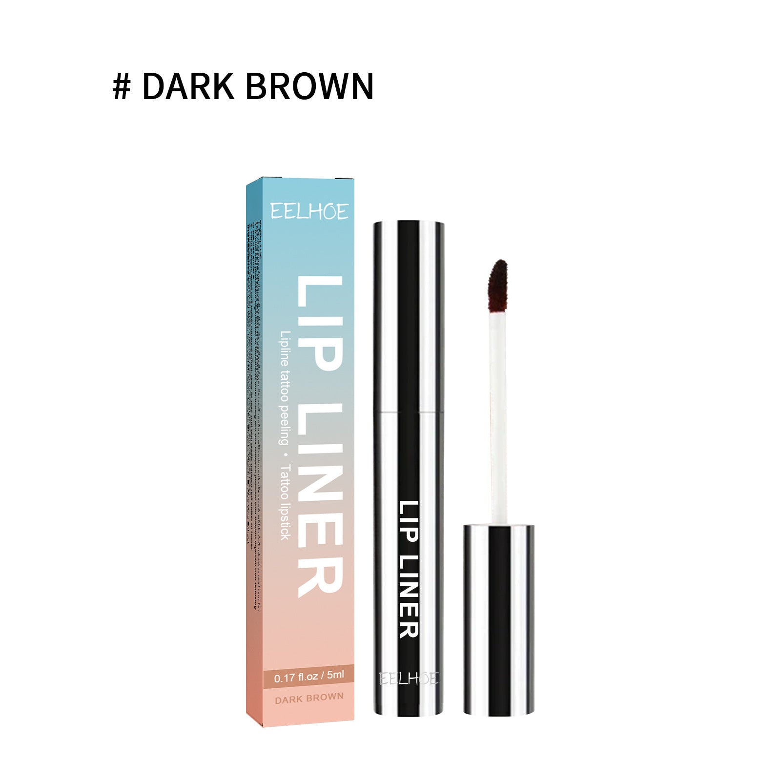 Stripping Lip Liner Outline Waterproof Dark Brown Infinite Avenue