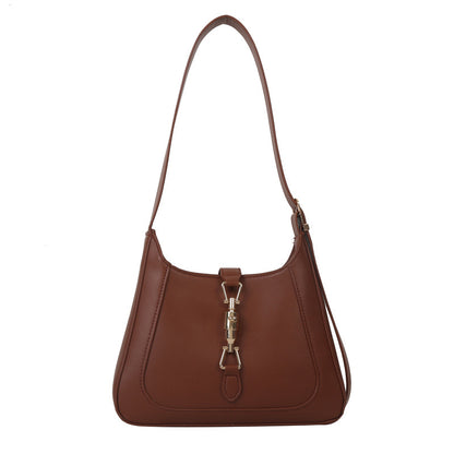 Women's Summer Design Simple Crossbody Shoulder Bag Brown Infinite Avenue