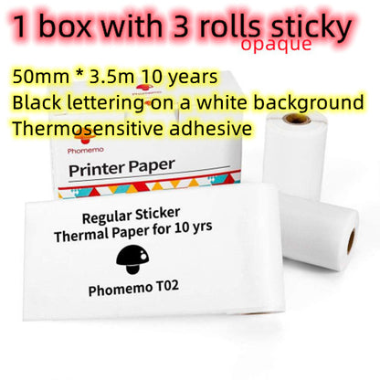 Portable Mini Thermal Label & Photo Printer – Bluetooth Compatible Printer paper USB Infinite Avenue