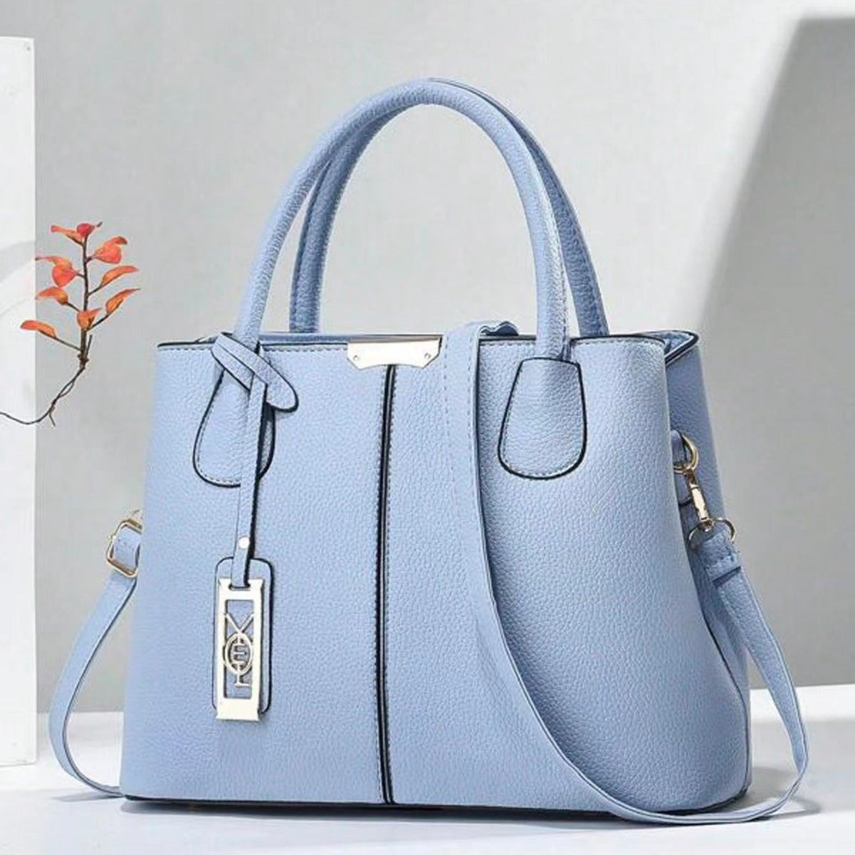 One-shoulder Crossbody Iron Pendant Decorative Large Capacity Handbag Infinite Avenue