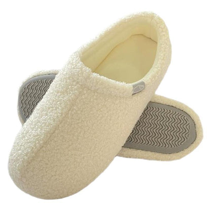 Women's Plush Memory Foam Loafers Polar Fleece Beige Infinite Avenue