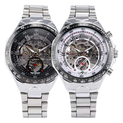 Men's Personality All-steel Hollow Automatic Mechanical Watch Infinite Avenue