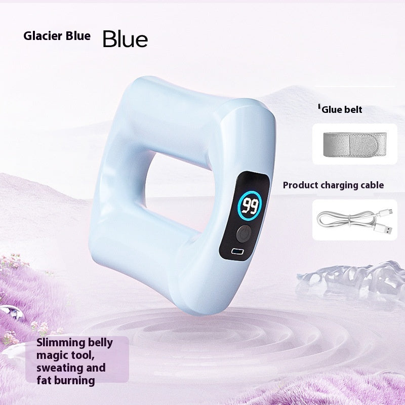 Fascia Ring Fat Burning Massage Fat Shaking Massager Shoulder And Neck Glacier Blue No Logo Infinite Avenue