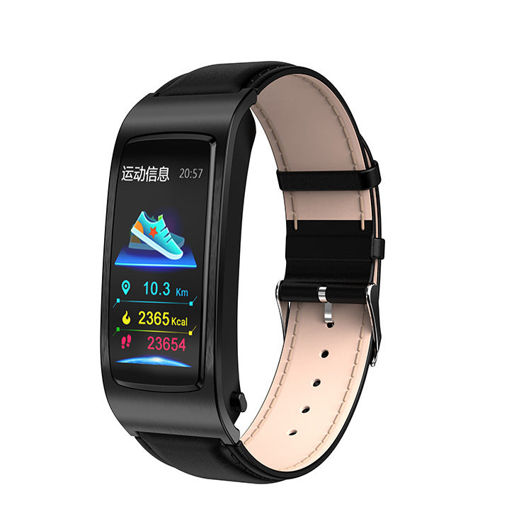 114 Screen Information Synchronization Call Prompt K11 Call Smart Bracelet Black Belt Infinite Avenue