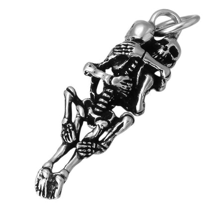 Personality Retro Skull Rock Punk Men And Women Pendant Infinite Avenue