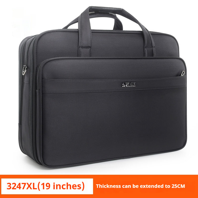 Business Oxford Cloth Computer Bag – Extra Large Capacity 324 7XL Black Infinite Avenue