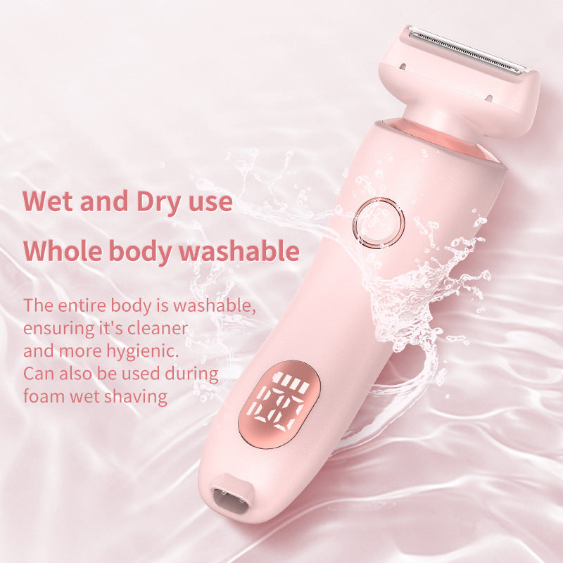 2-in-1 USB Rechargeable Epilator & Trimmer – Women’s Body Shaver Infinite Avenue