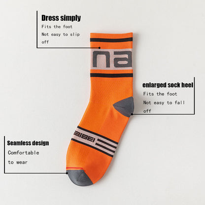 6 Pairs Men's Cushioned Athletic Crew Socks – Breathable & Durable Infinite Avenue