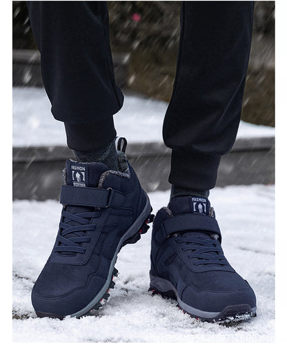 Winter Warm Fleece-lined Thickened Waterproof Sneakers Infinite Avenue