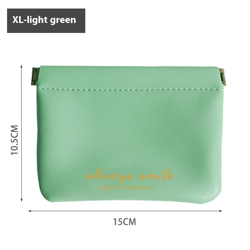 Portable Data Cable Organizer Bag Light Green 10.5cm x 15cm Infinite Avenue