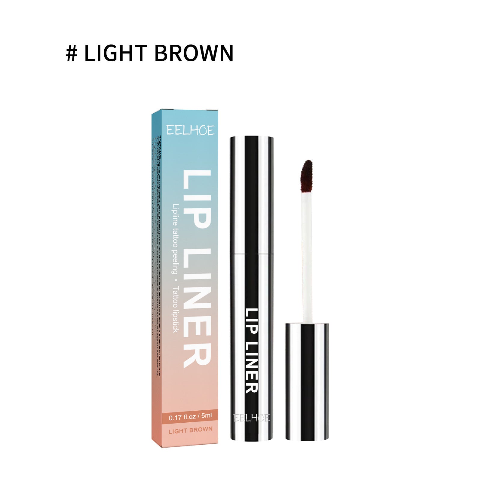 Stripping Lip Liner Outline Waterproof Light Brown Infinite Avenue