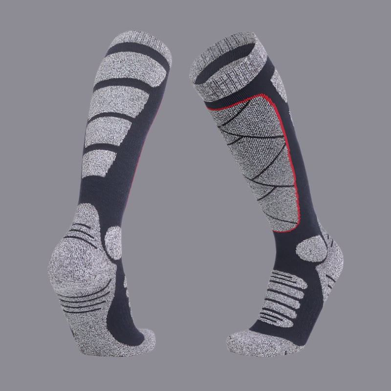 Warm Autumn/Winter Outdoor Sports Terry Socks Men's Dark Blue Infinite Avenue