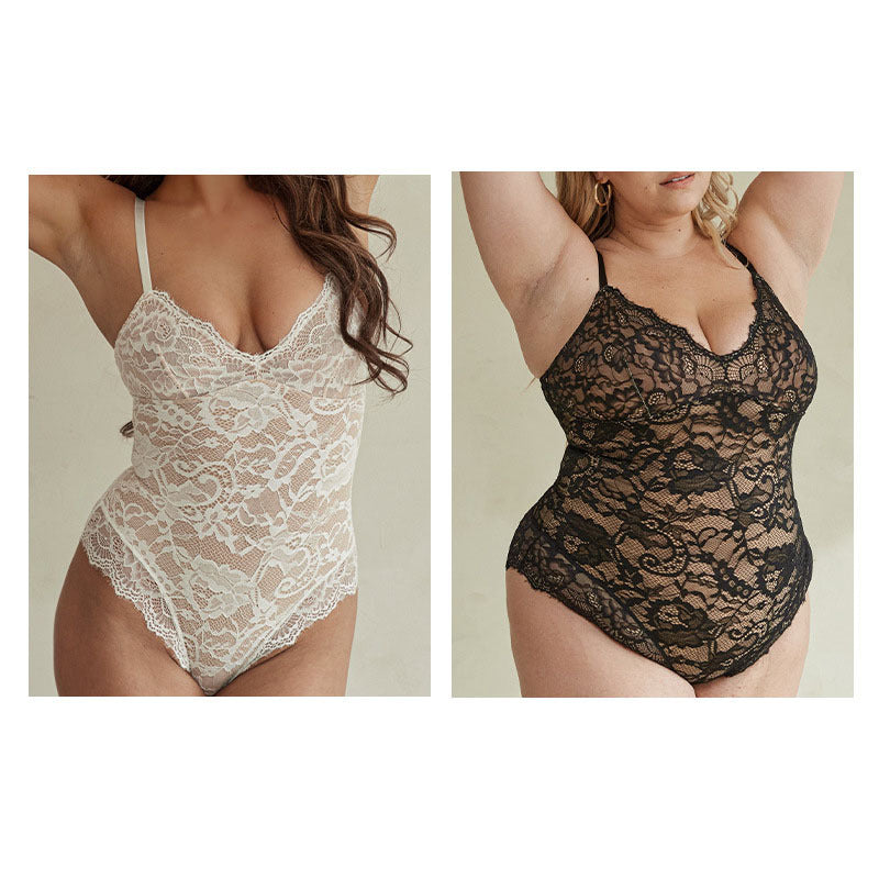 Sexy Lacy Woman Shapebody Underwear To Wear A Sling Outside