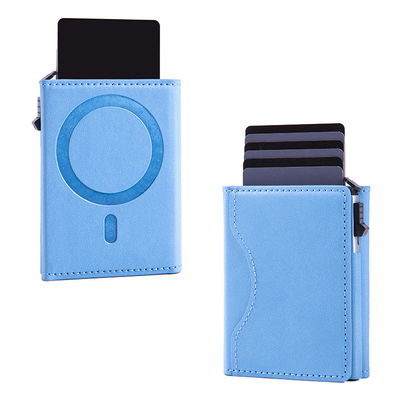 Phone Case Magnetic Card Holder Blue Infinite Avenue