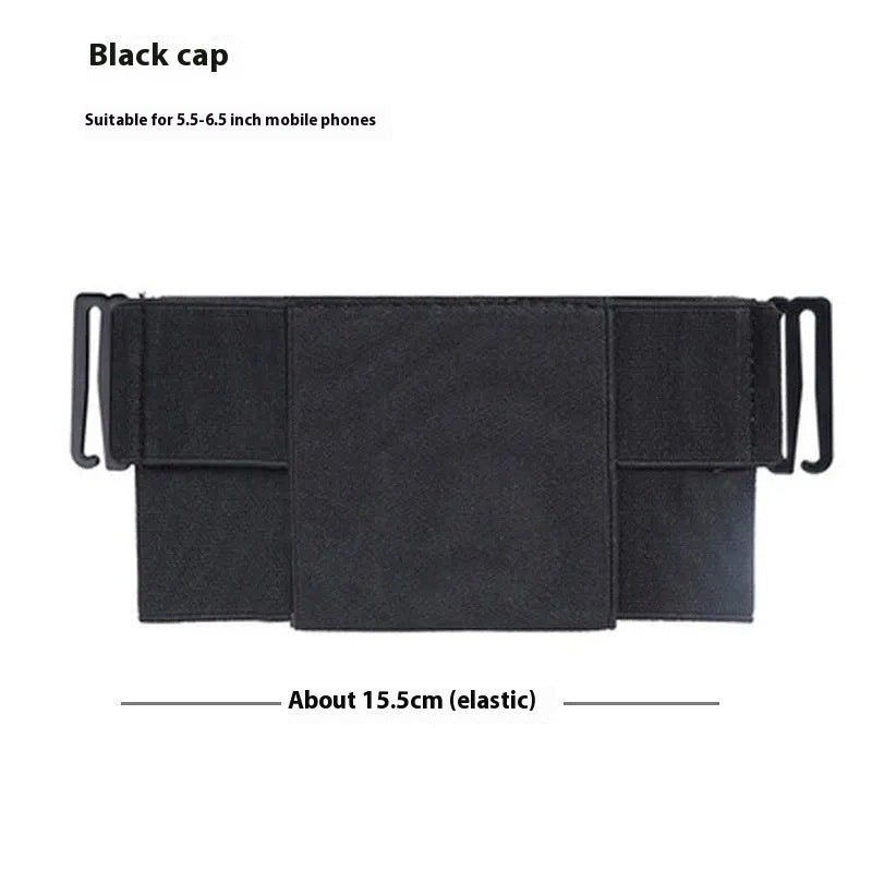 Invisible Waist Pouch Belt Pouch Waterproof Outdoor Sports Running Phone Bags Anti Theft Unisex Fitness Mini Portable Fanny Bag Black With Cover Infinite Avenue