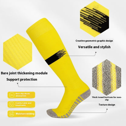 Men's Thickened Soccer Socks – Towel Bottom for Training Infinite Avenue