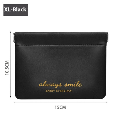 Portable Data Cable Storage Bag Black Lncrease number Infinite Avenue