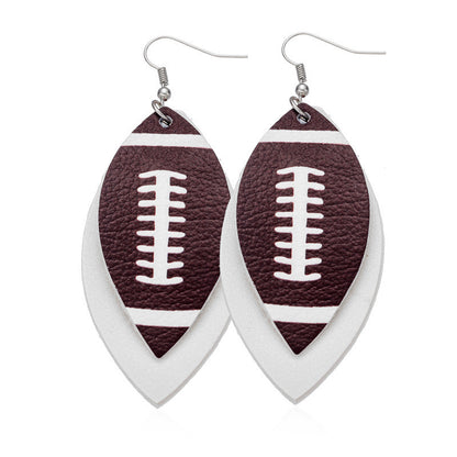 Multi-layer Matching Fashionable All-match Leather Earrings Style 6 Infinite Avenue