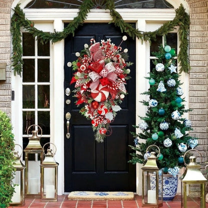 Christmas Upside Down Tree – Door & Wall Decoration Infinite Avenue