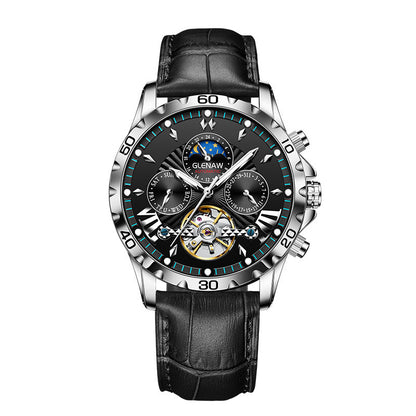 Men's Fashion Hollowed-out Watch Automatic Mechanical Watch Infinite Avenue