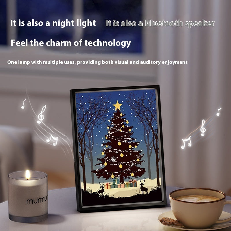 Luminous Christmas Tree Bluetooth Speaker – Desktop Ornament Gift Infinite Avenue