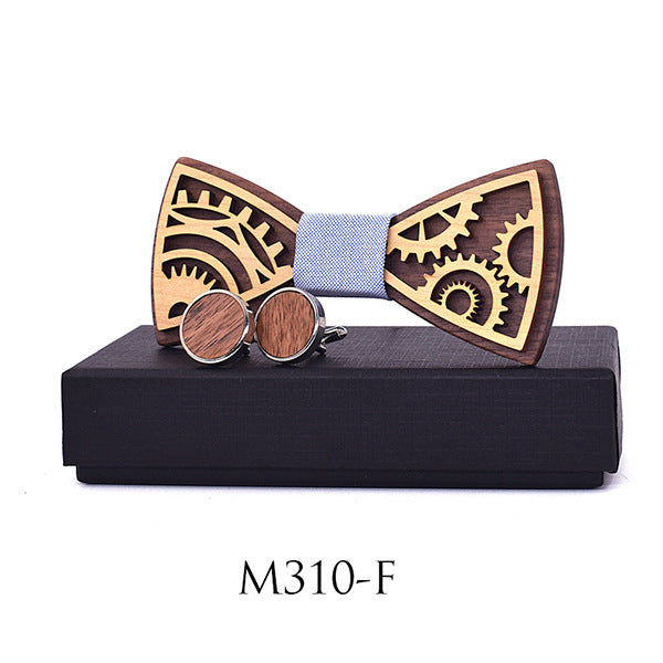 Gear Stitching Wedding Bow Tie Men's Suit M310F Infinite Avenue