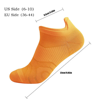 8 Pairs Men Athletic Socks Low Cut Cushion Running Socks Anti-slip And Anti-odor Breathable Comfort For Sports Running Fitness Cycling Infinite Avenue