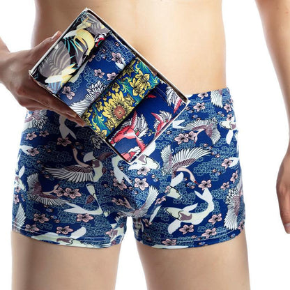 Men’s Mid-Waist Breathable Boxers - Infinite Avenue