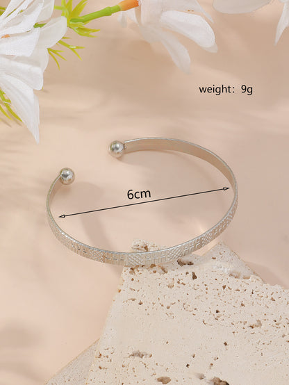 Metal Twist Geometric Knot Winding Hollow Open-end High-grade Light Luxury Personality Fashion Ladies' Bracelet 25Style Bracelet Pure Natural Infinite Avenue