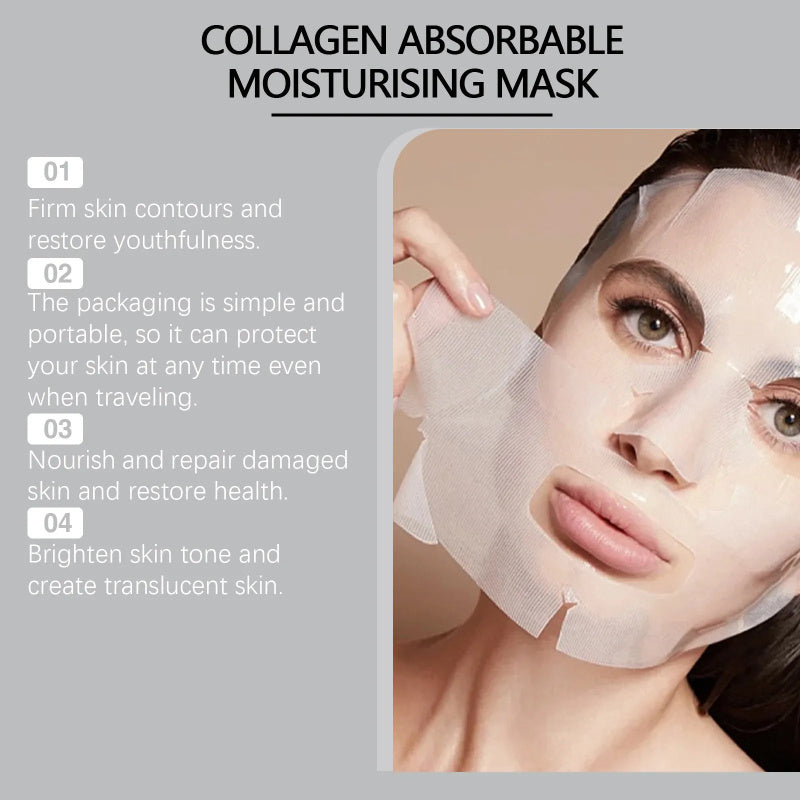 Bio Collagen True Deep Mask, Collagen Mask Overnight, Facial Care Collagen Mask Moisturizing Anti-Aging Mask Infinite Avenue