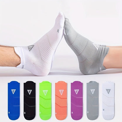 5 Pairs Unisex Sports Socks – Elastic, Breathable & Sweat-Wicking Infinite Avenue