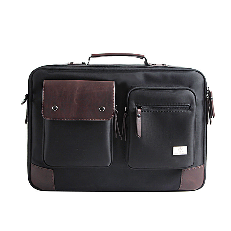 Laptop Bag Portable Shoulder Liner Briefcase Black 44X33X15CM Infinite Avenue