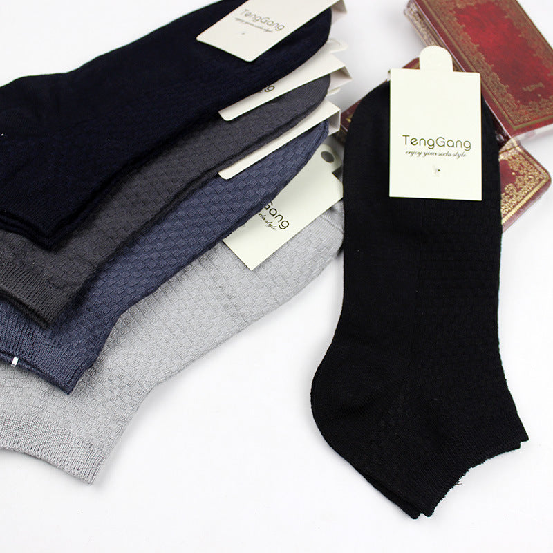 Men's Bamboo Fiber Low-Cut Socks – All Seasons Infinite Avenue