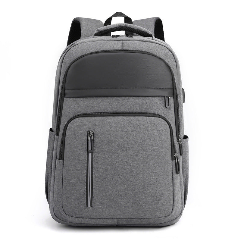 Large Capacity Casual Backpack – Stylish & Versatile Gray Infinite Avenue