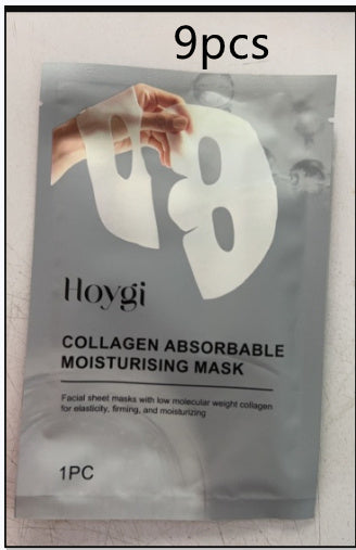 Bio Collagen True Deep Mask, Collagen Mask Overnight, Facial Care Collagen Mask Moisturizing Anti-Aging Mask In bags 9PCS Infinite Avenue