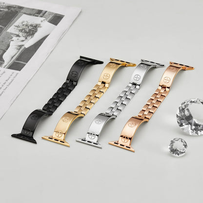 Cross Bracelet Stainless Steel Metal Strap Infinite Avenue