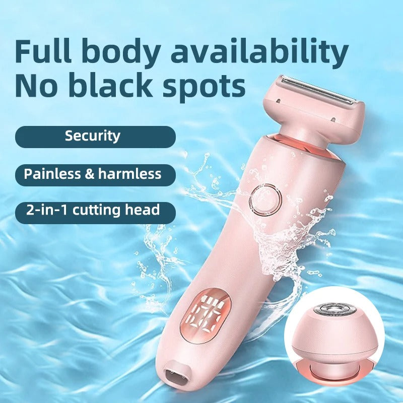 2-in-1 USB Rechargeable Epilator & Trimmer – Women’s Body Shaver Infinite Avenue