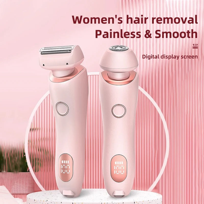 2-in-1 USB Rechargeable Epilator & Trimmer – Women’s Body Shaver Infinite Avenue