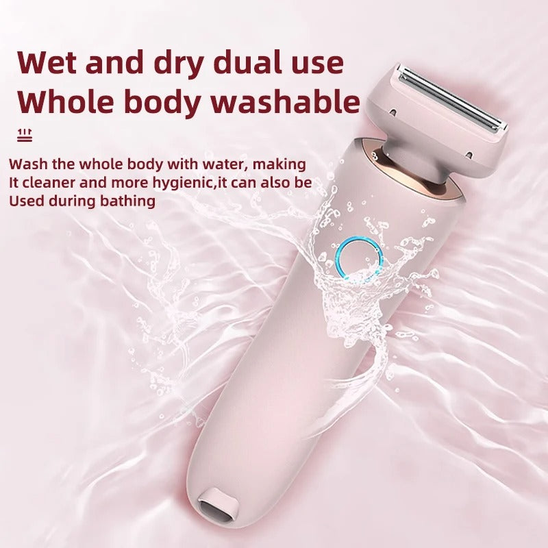 2-in-1 USB Rechargeable Epilator & Trimmer – Women’s Body Shaver Infinite Avenue