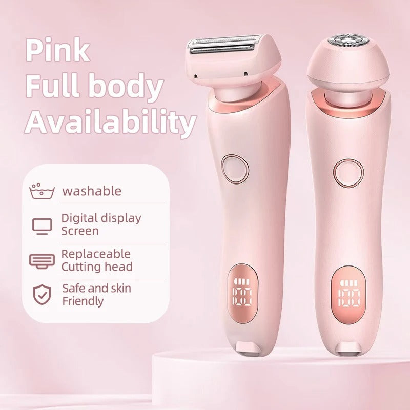 2-in-1 USB Rechargeable Epilator & Trimmer – Women’s Body Shaver Infinite Avenue