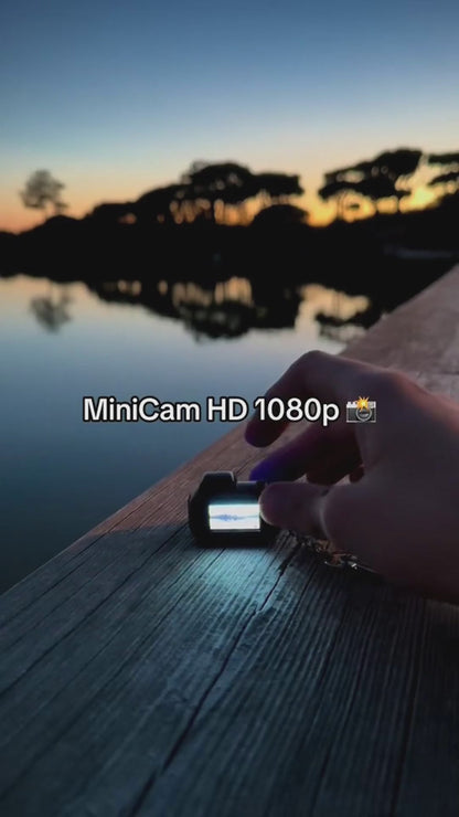 Retro Mini 1080p HD Camera – Portable Indoor/Outdoor Video Recorder