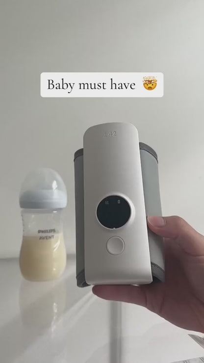 Portable Wireless Rechargeable Baby Bottle Warmer USB Charging And Heating Bag Portable Constant Temperature Milk Warmer Universal Bottle Insulation Sleeve