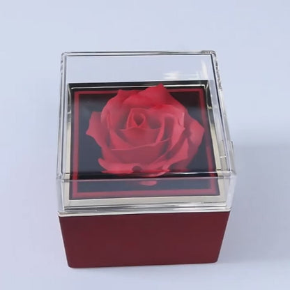 Rotating Rose Soap Flower Gift Box – Valentine's Day Packaging